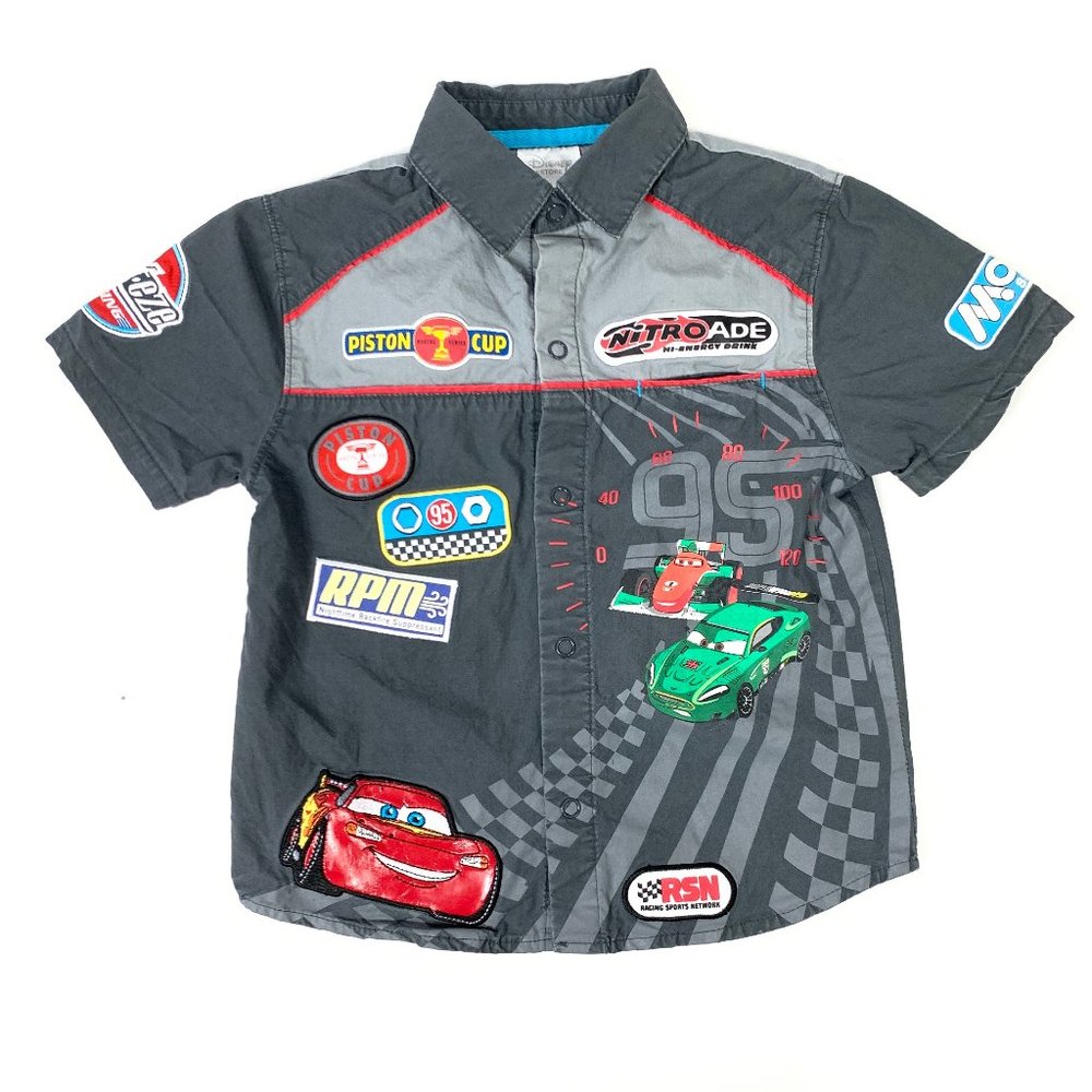 Cars - Lightning McQueen Button-Up Shirt